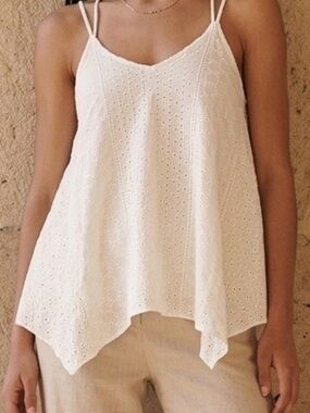 Off White Tank Top